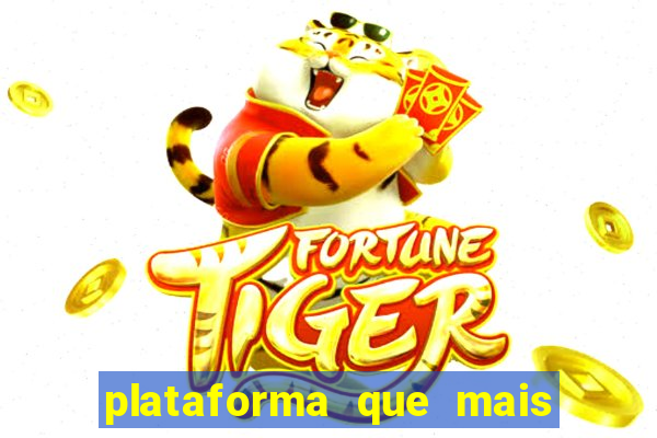 plataforma que mais paga no fortune tiger